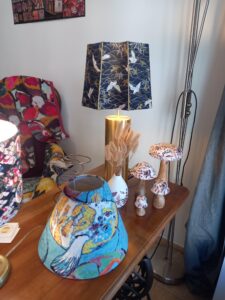 abats-jour carré espagnol et conique